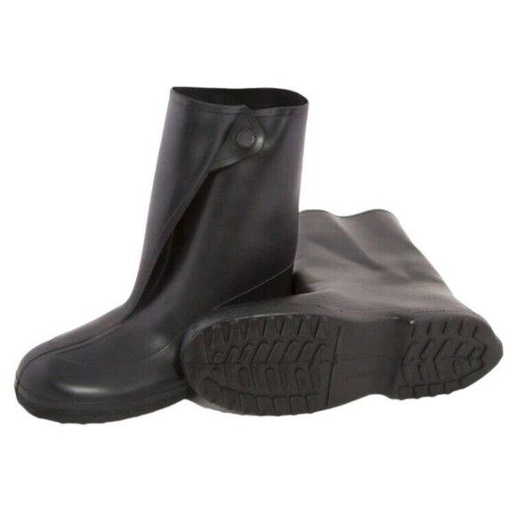 Tingley 10" Work Boot Overshoes Extra Large Waterproof Rubber Sz 11-12.5 - Picture 1 of 6